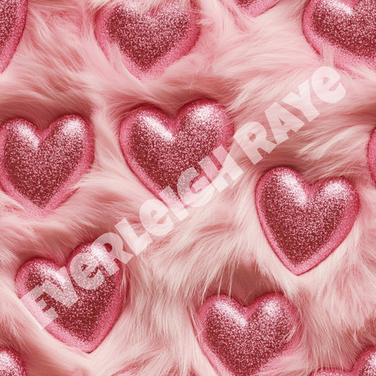 Fur hearts