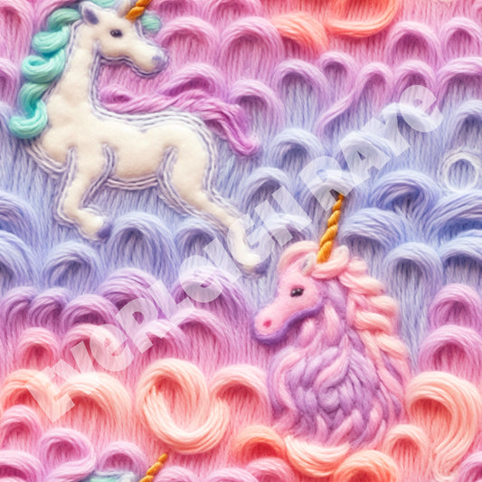 Pastel unicorns