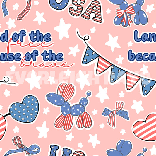 Land of the free red