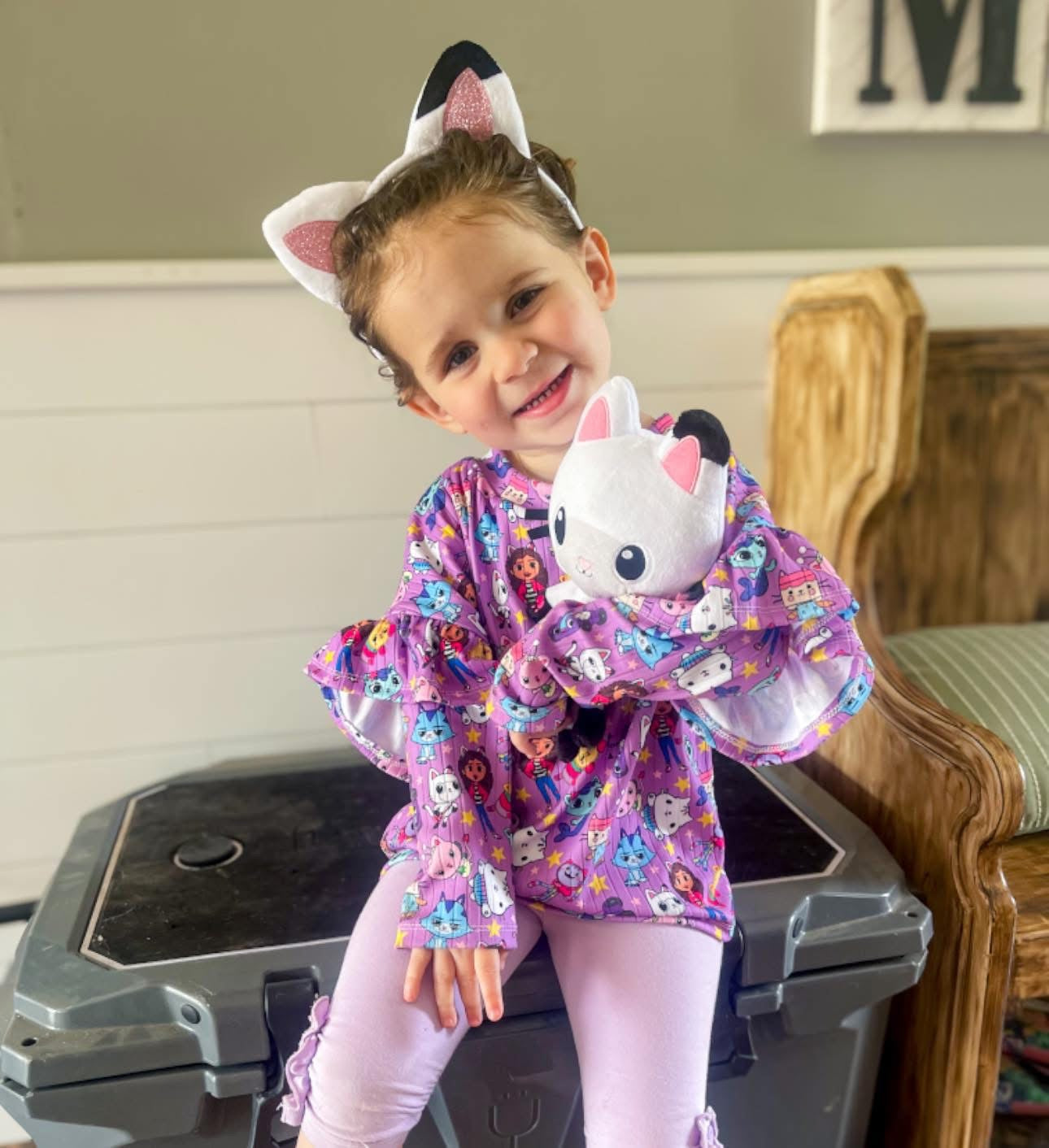 LONG SLEEVE RUFFLE LOUNGE