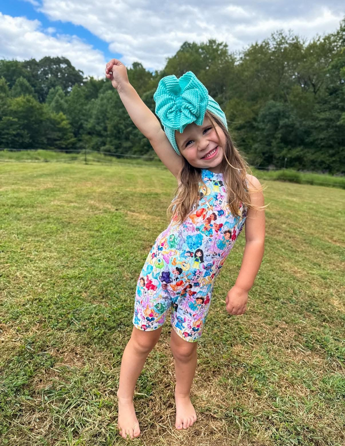 RACERBACK SHORT ROMPER