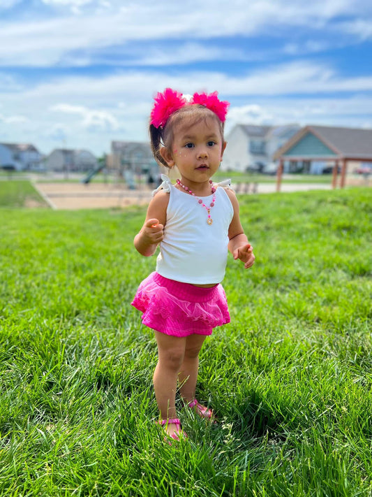 BRIELLE MODEST CROP TIE TANK