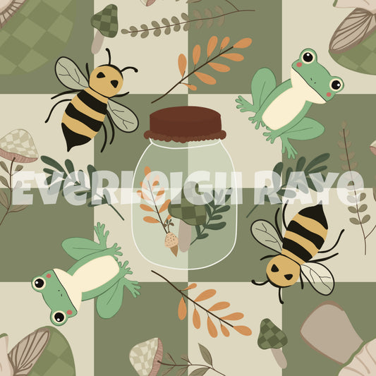Frog & Bees