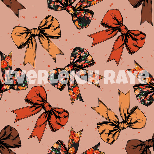 Orange Floral