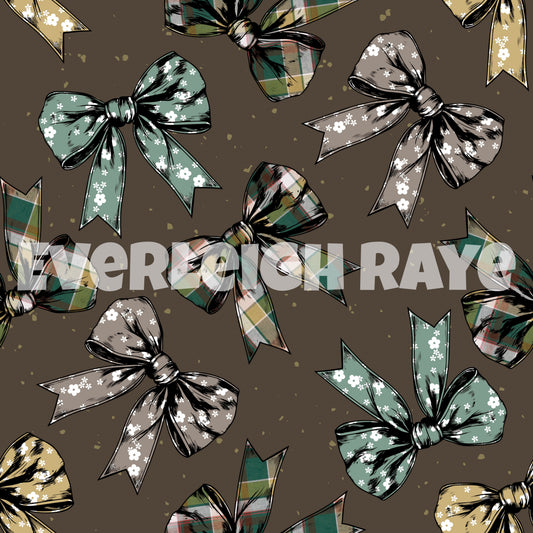 Brown Floral