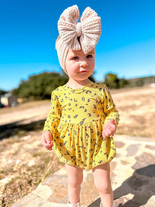LONG SLEEVE BUBBLE ROMPER