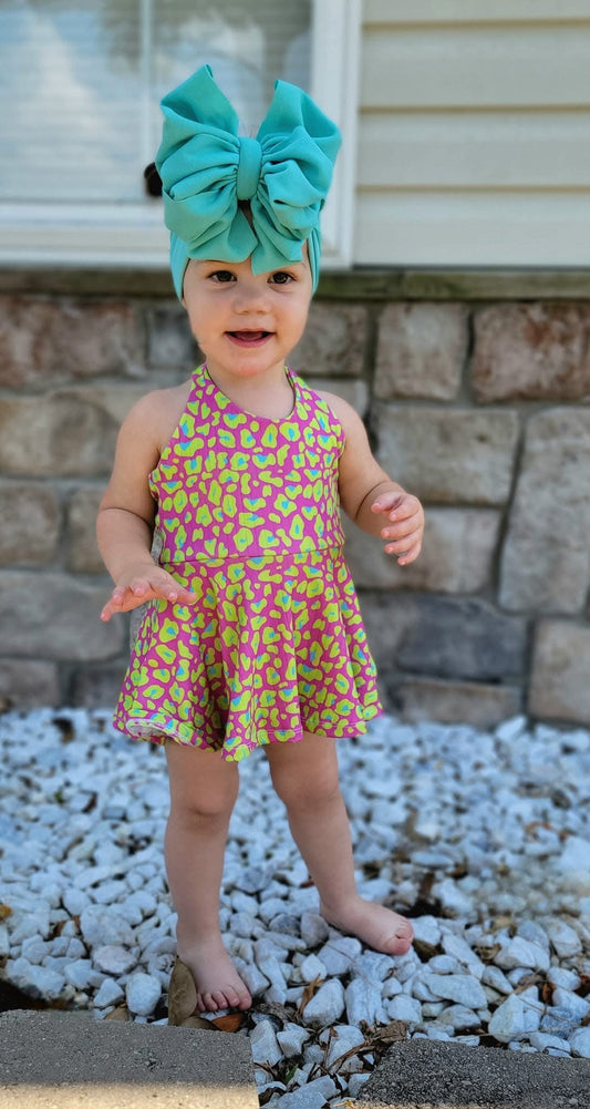 HALTER BRIELLE ROMPER