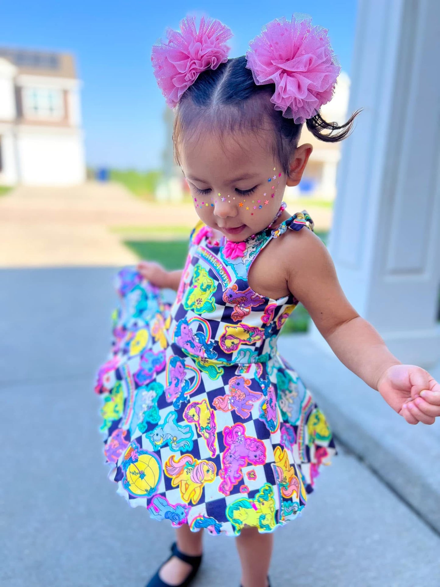 TIE BRIELLE (PEPLUM SKIRT LENGTH)