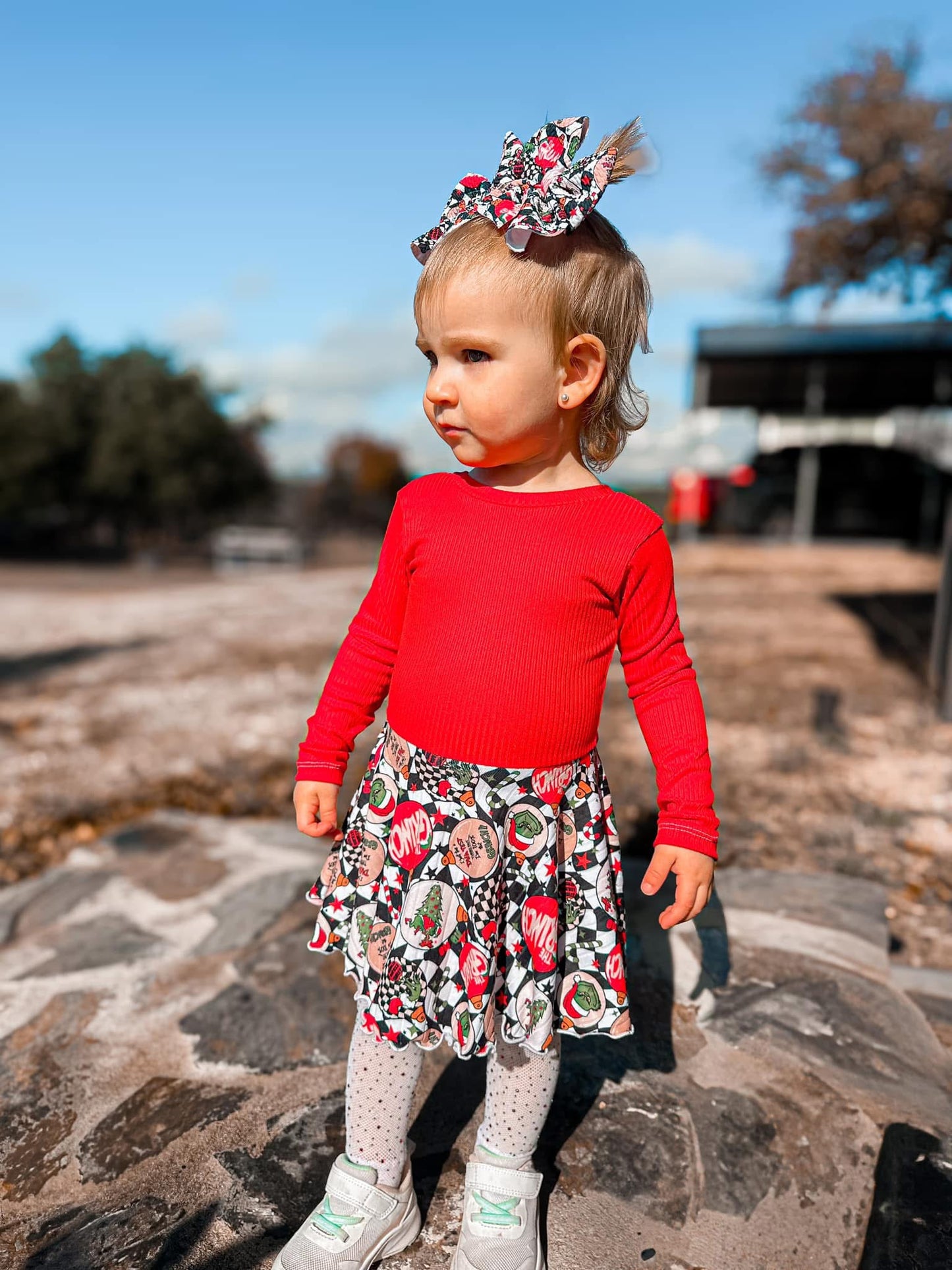 LONG SLEEVE SKIRTED LEO