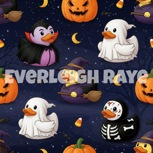 Halloween duckies