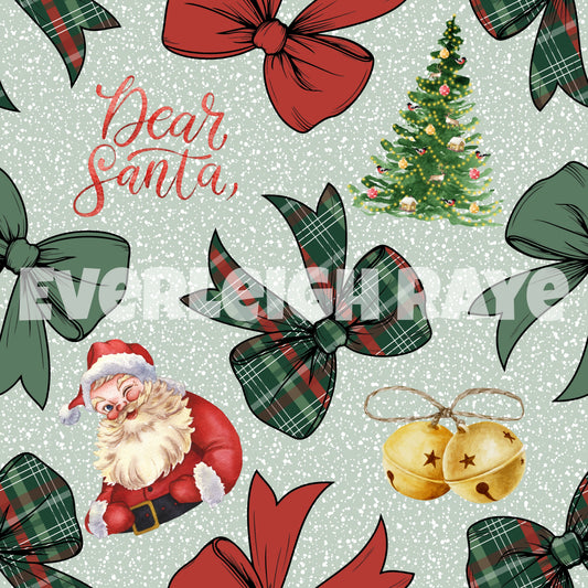 Dear Santa bows