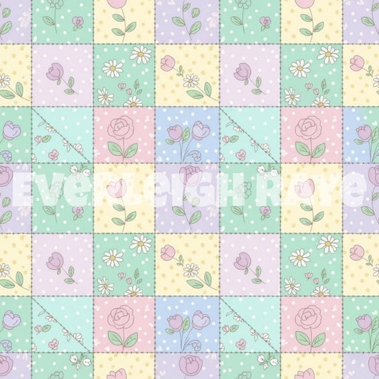 Floral quilt