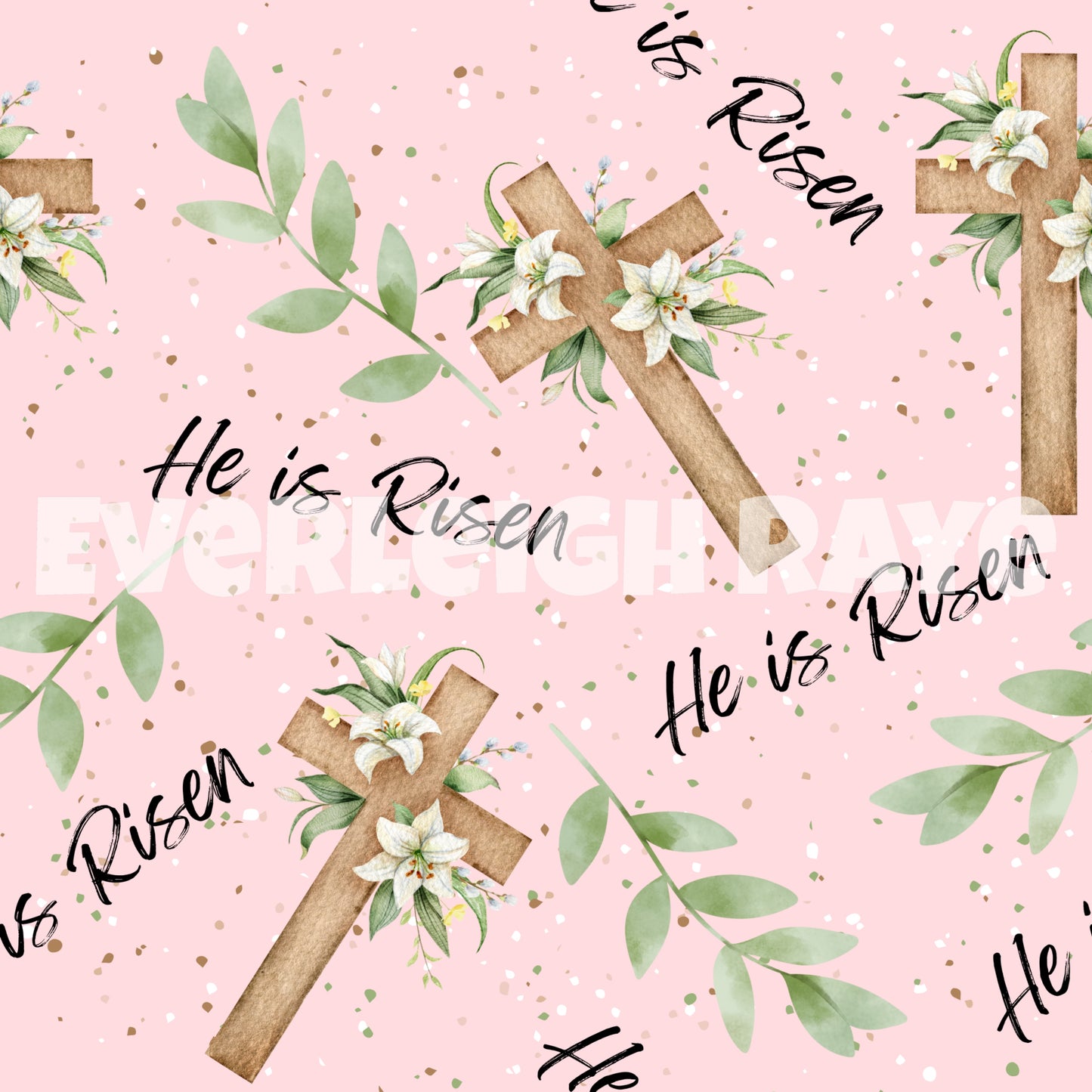 He is Risen Pink