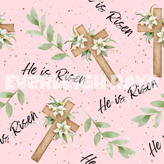 He is Risen Pink