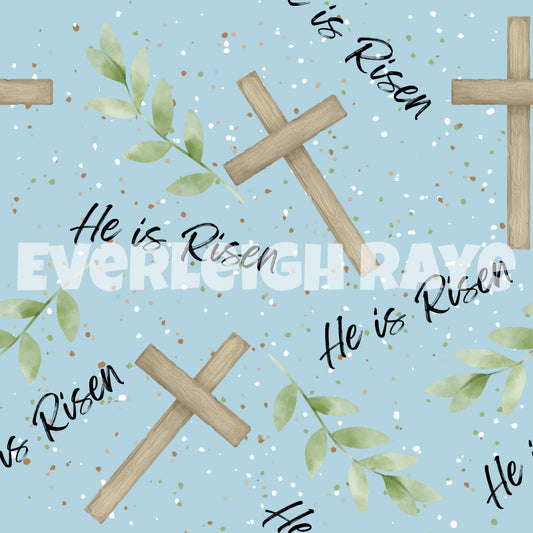 He is Risen blue
