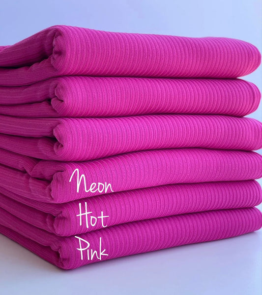 Neon hot pink