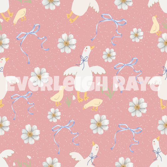 Floral Goose