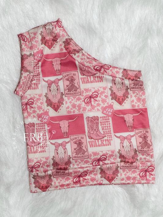 4T one shoulder tank
