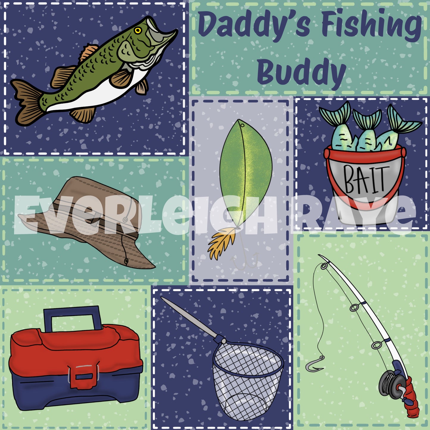 Daddy’s fishing buddy