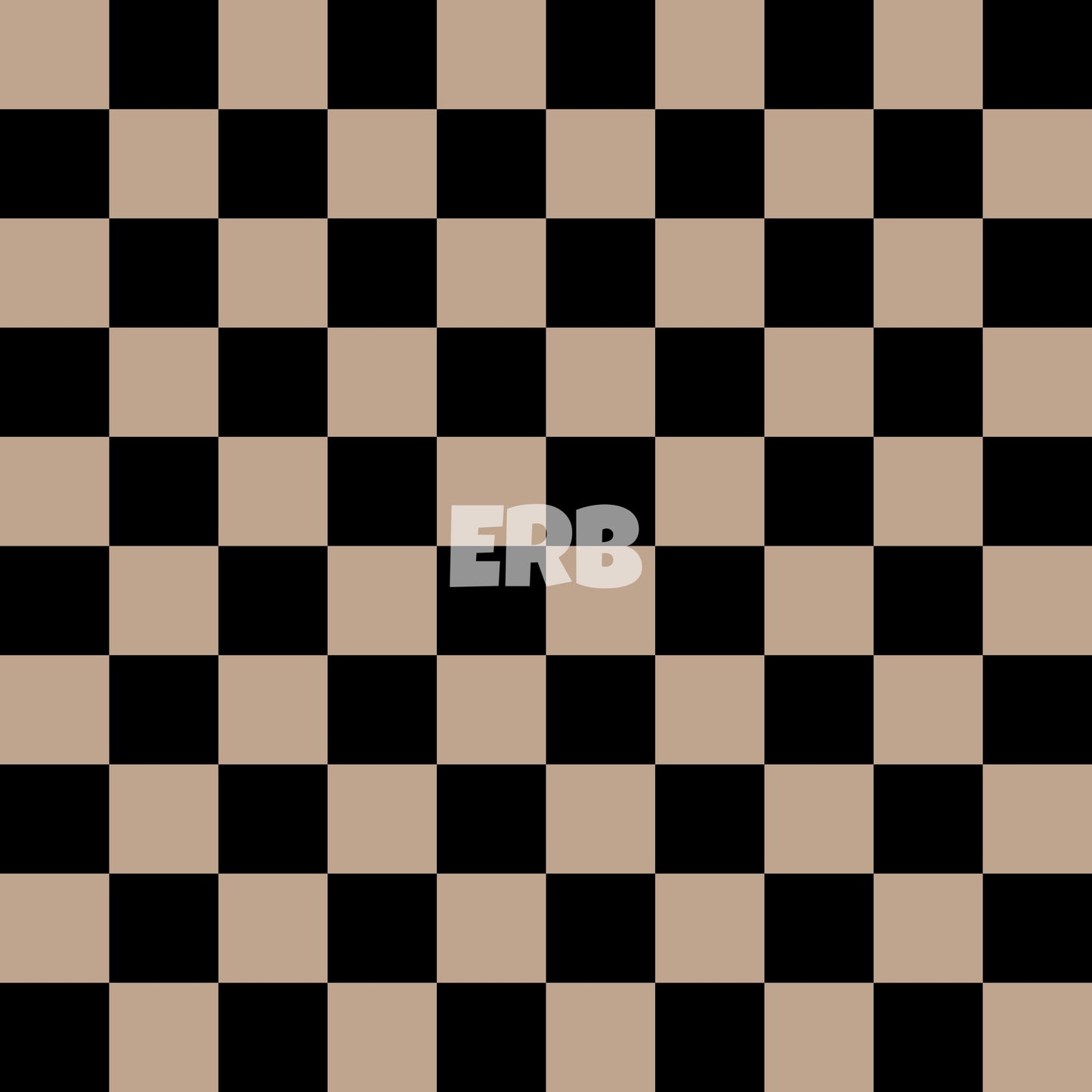 Black floral checks