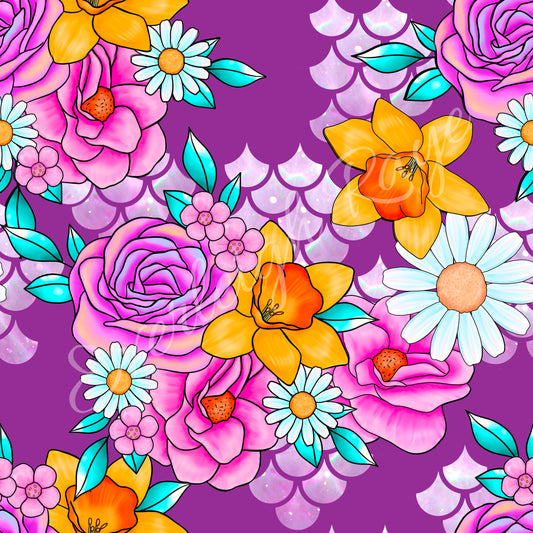 MERMAID FLORAL