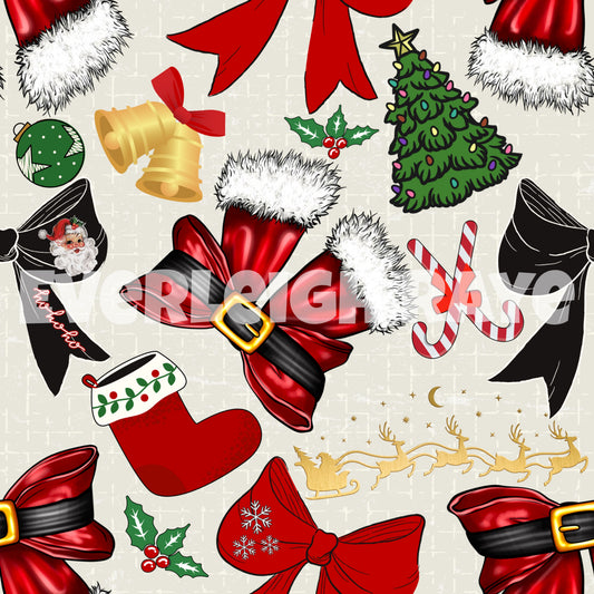 Santa bows