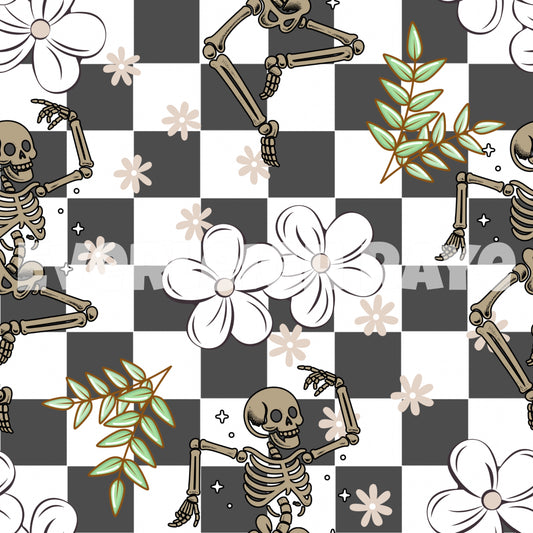 Floral skeleton