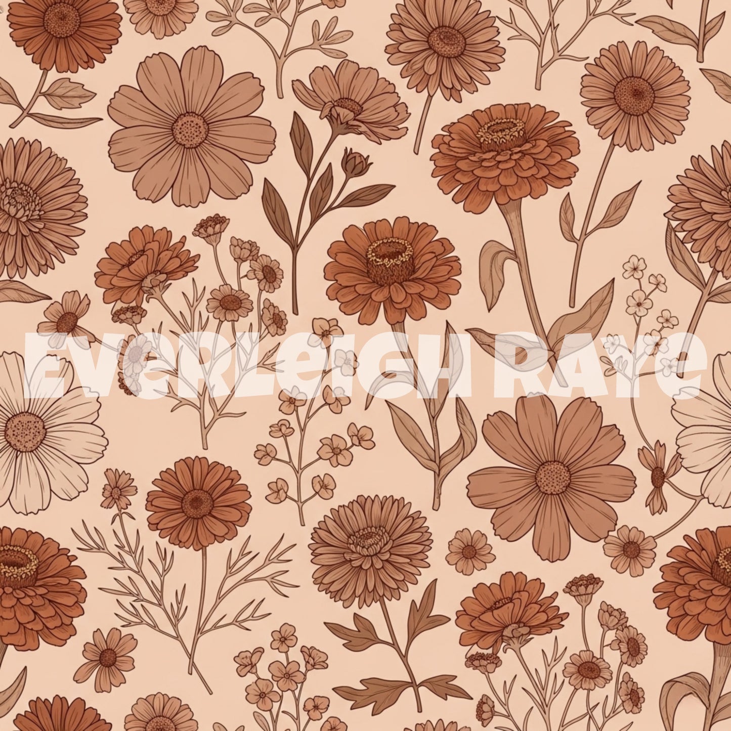Boho floral