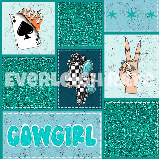 Cowgirl patchwork