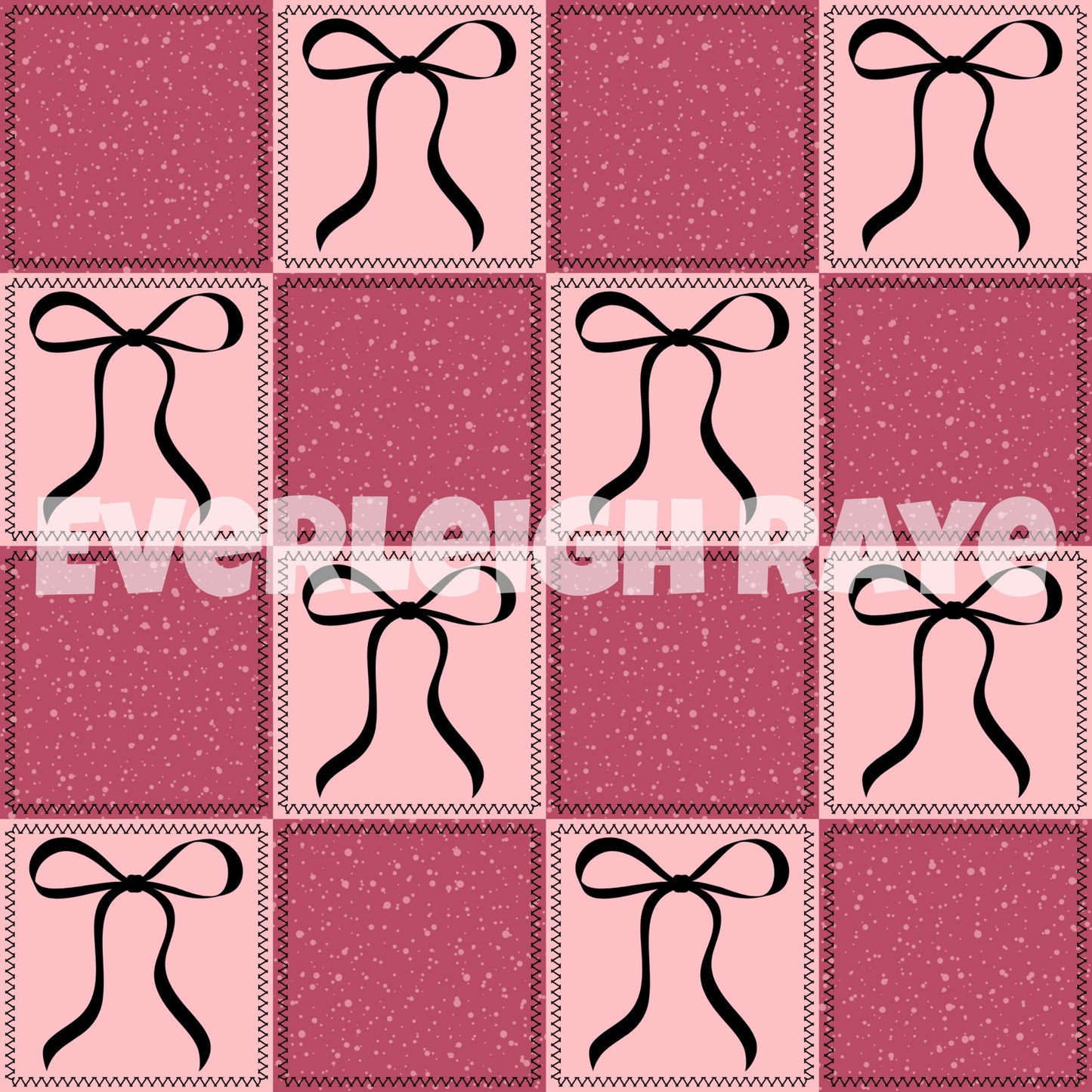 Pink Coquette checkers
