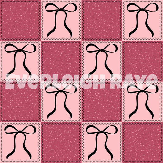Pink Coquette checkers