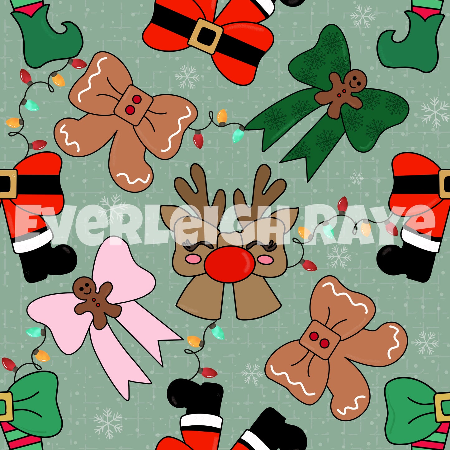 Gingerbread bows