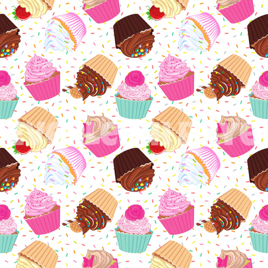 Cupcakes & sprinkles