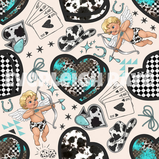 Western Valentine turquoise