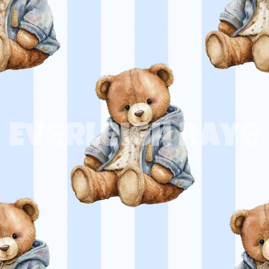 Blue teddy