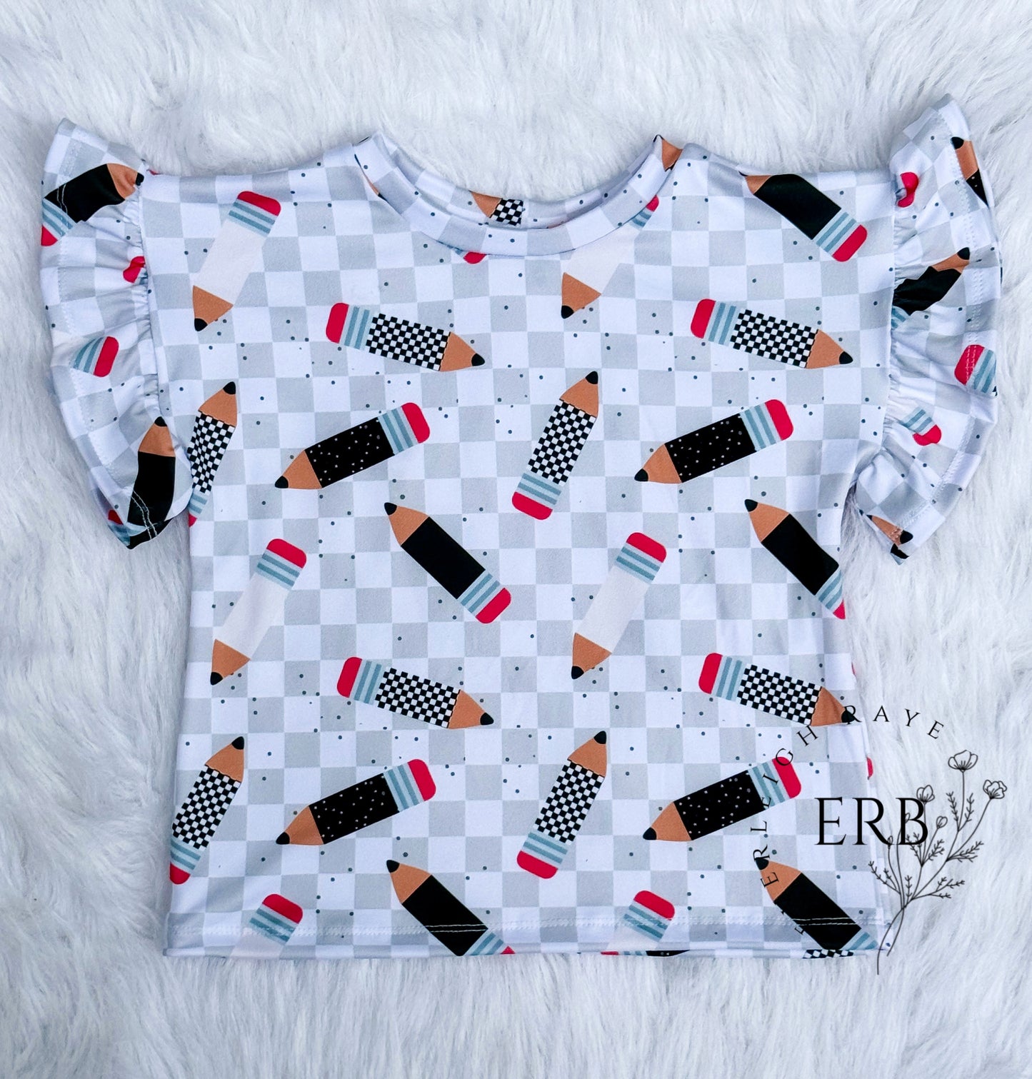 3/4yr Ruffle Tee